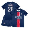 Maillot de Supporter Paris Saint-Germain Nordi Mukiele 26 Domicile 2024-25 Pour Enfant